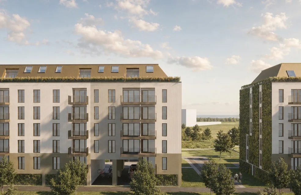 crooms² Dresden-Mickten – Fassade und Balkone