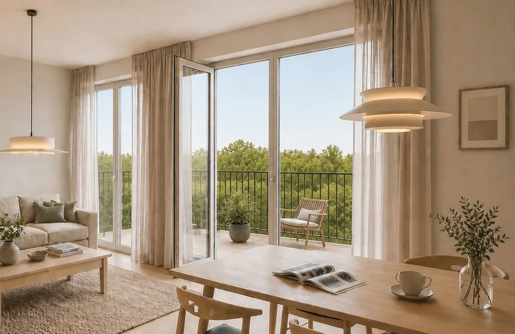 crooms² – möbliertes Apartment mit Balkonzugang